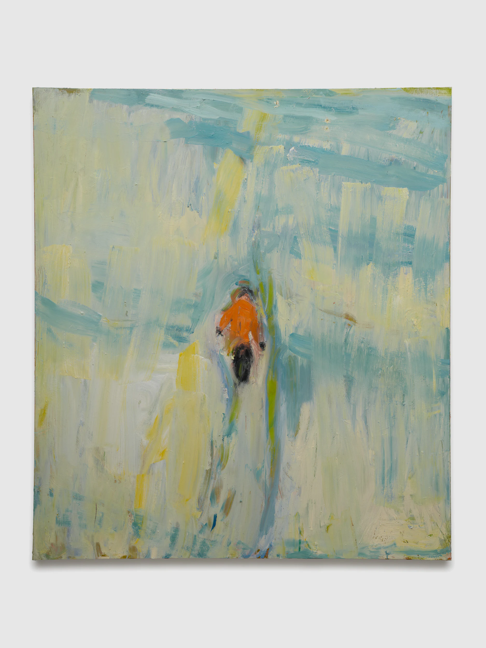 Yves Scherer, Tempest, 2025, Oil on linen, 80 x 74 in 203 x 188 cm