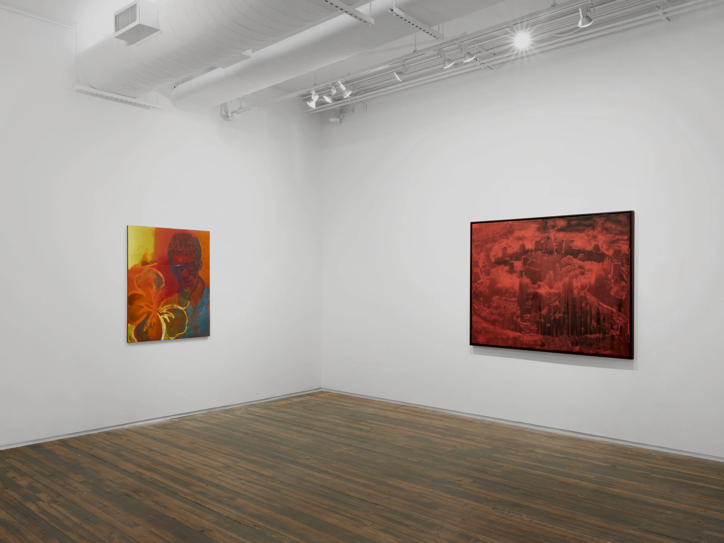 Marco Scarpi: Ein Radler, installation view