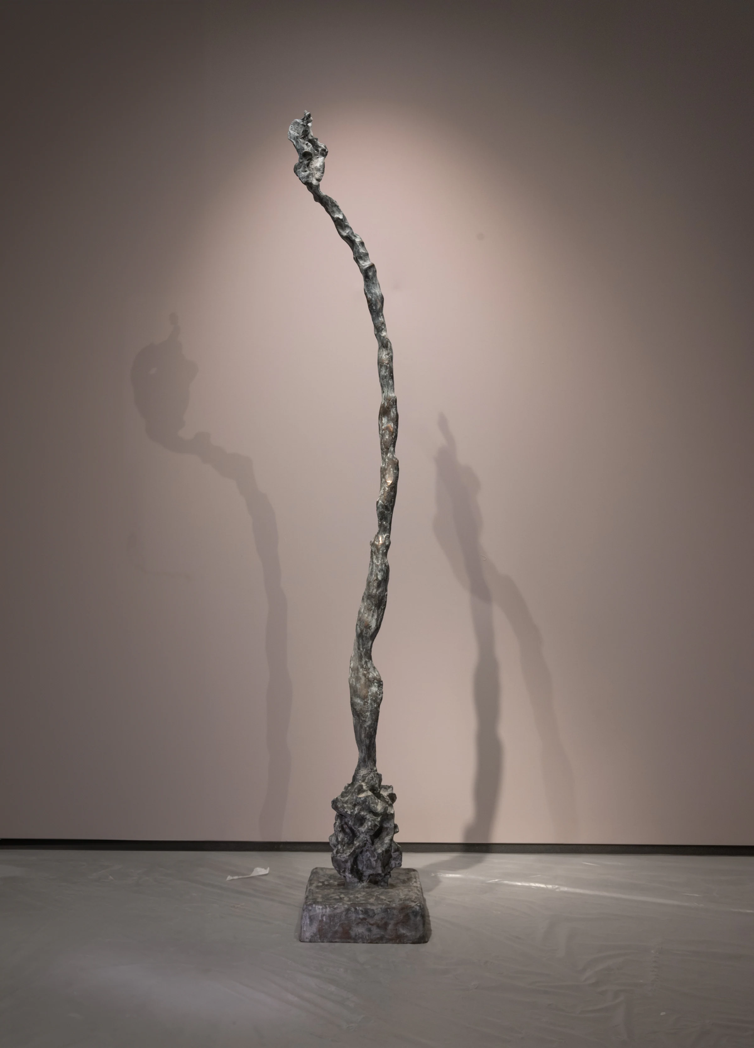 Alessandro Twombly, Untitled II, 2020, Edition 1/3, Bronze, 91 1/4 x 14 1/2 x 14 1/4 in 232 x 37 x 36 cm