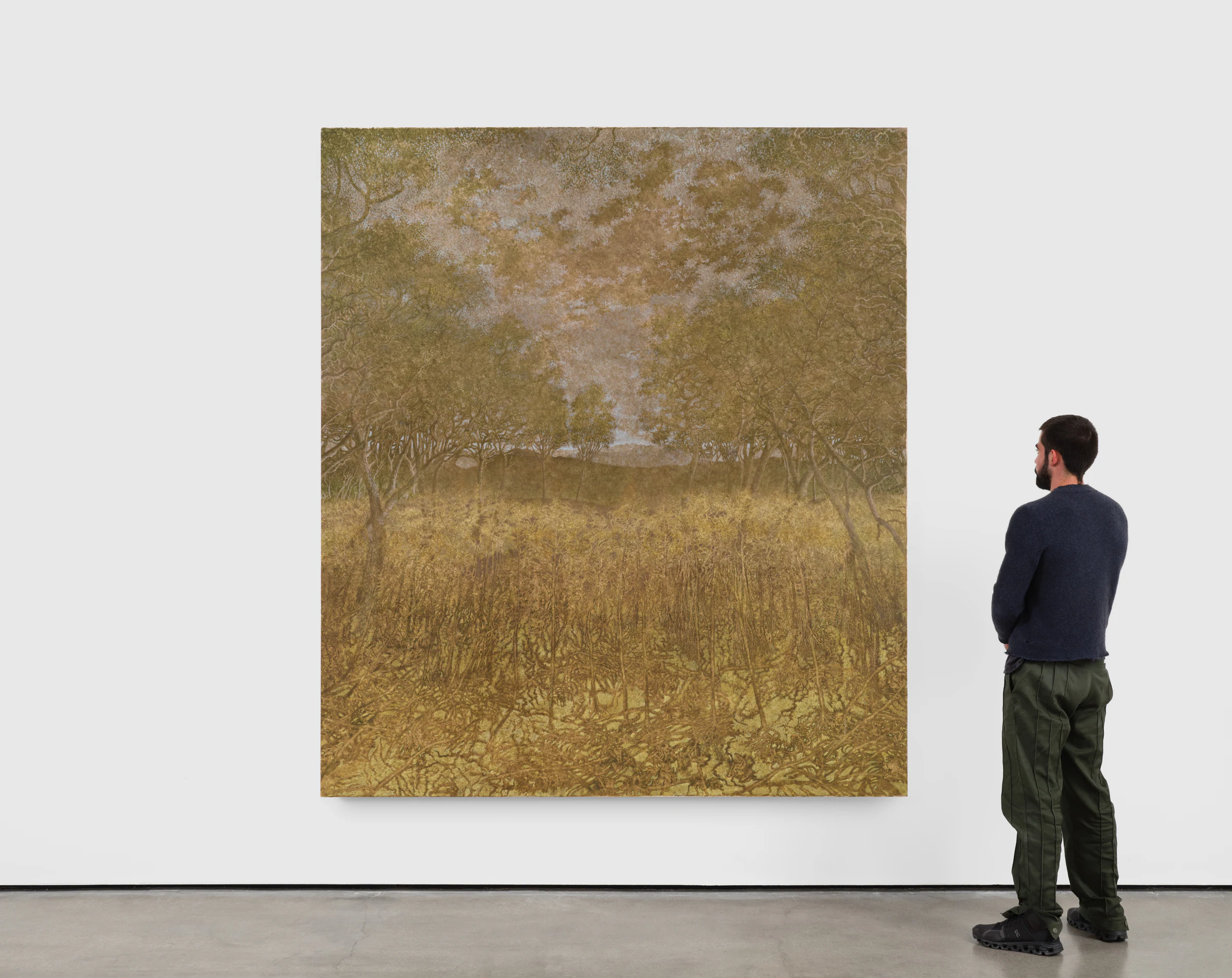 Francesco Cima, Ladra Terra, 2022, Oil on Canvas, 94 1/2 x 82 5/8 in 240 x 210 cm