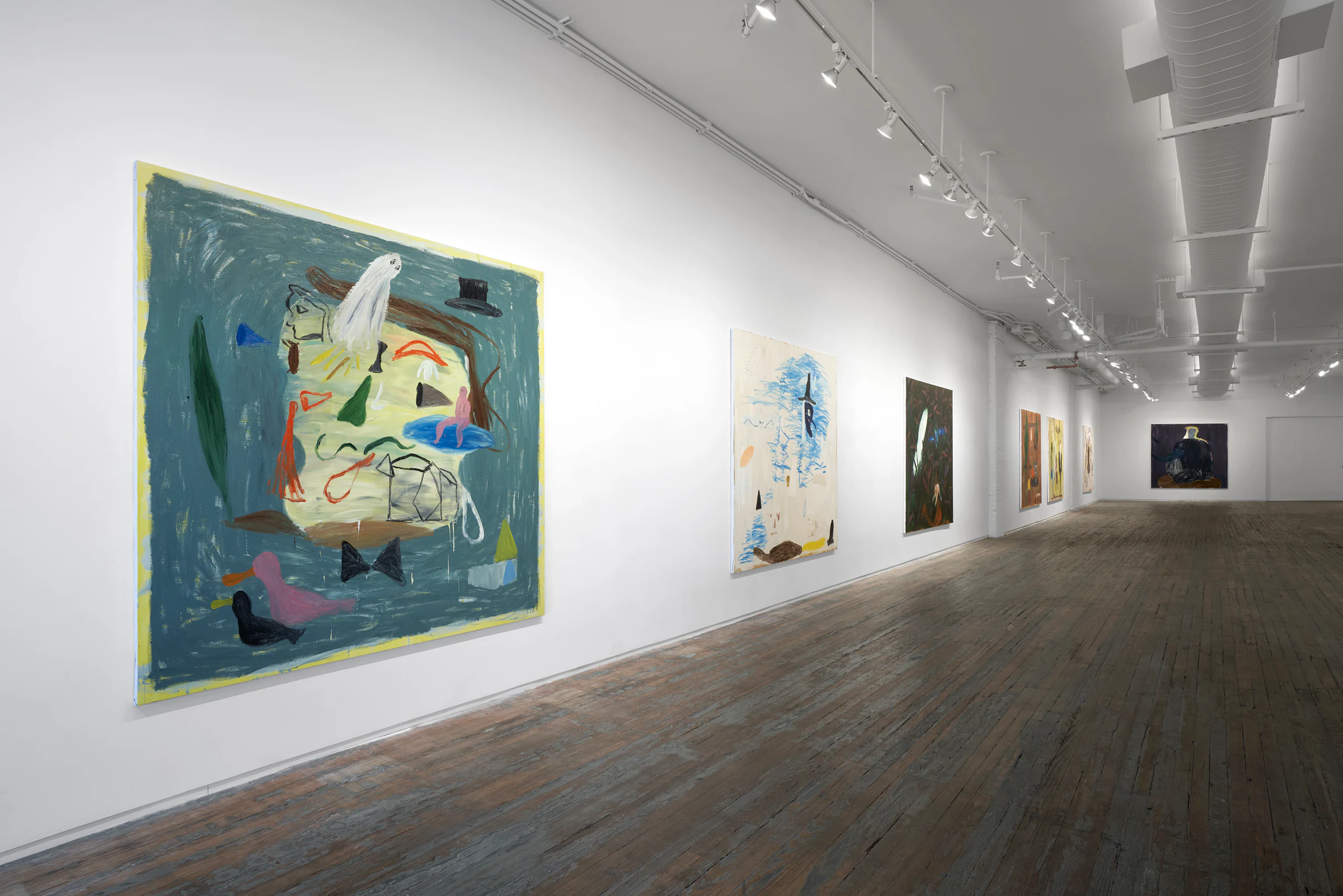Cristina Lama: Música para un murciélago, installation view