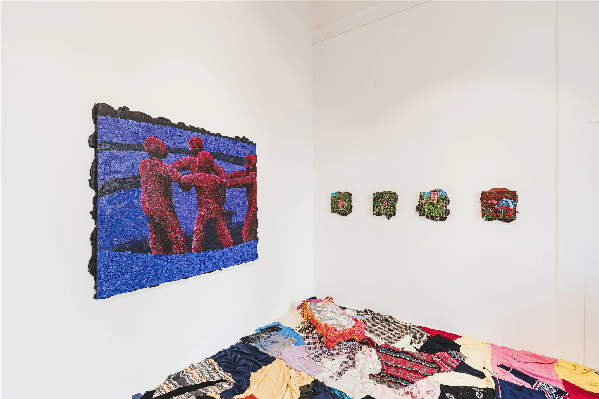 Adrian Schachter: Split Ends, installation view