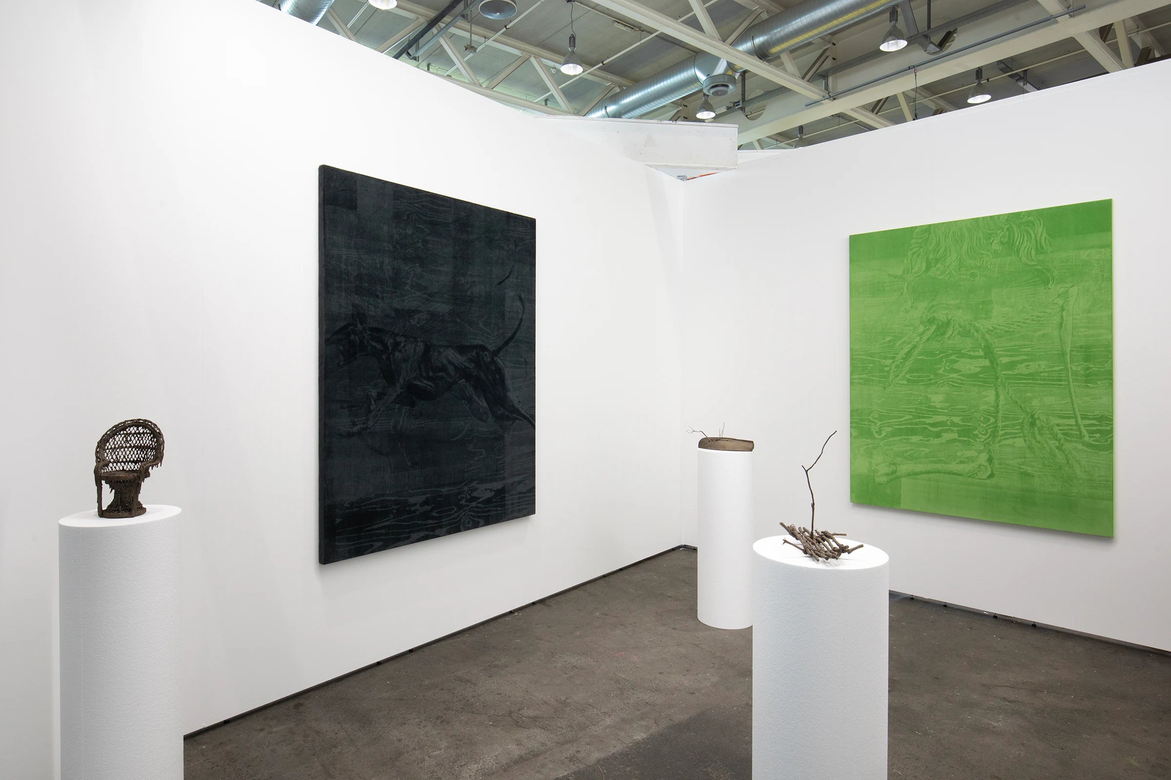 Daniele Milvio & Leonardo Meoni: Liste Art Fair Basel 2025, installation view