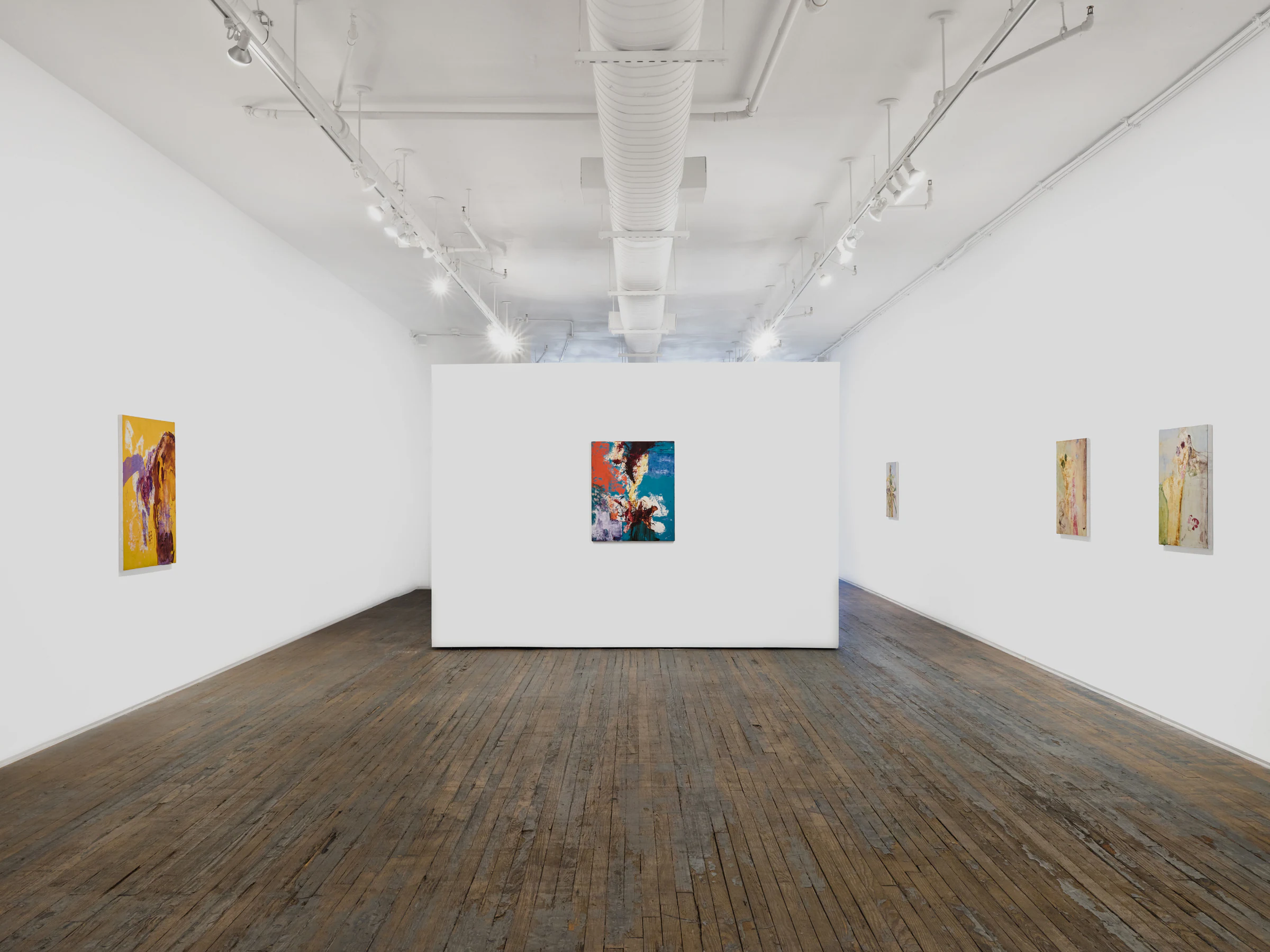 Bill Jensen: A Room of Wisdom, installation view